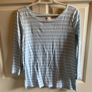 JCrew 3/4 sleeve top